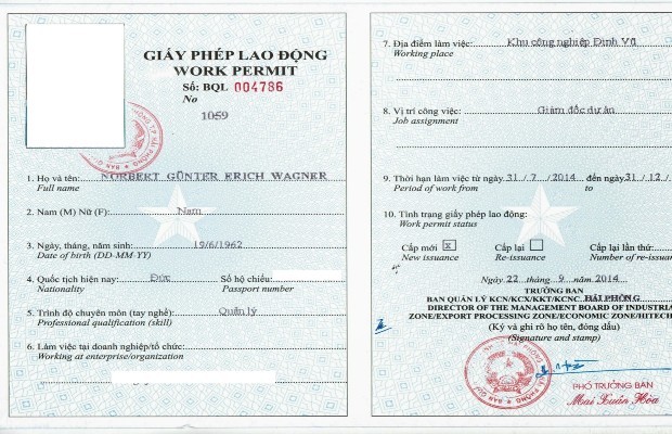 dịch vụ làm work permit tại TPHCM - Visa Đất Việt