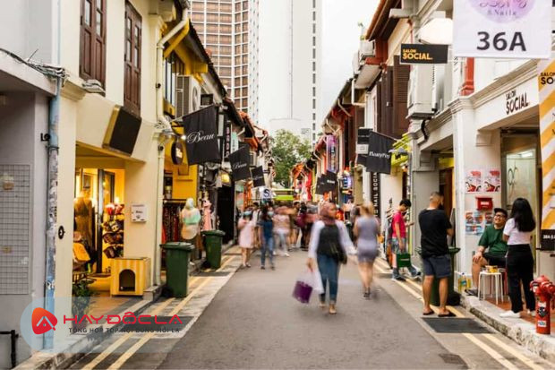 Haji Lane - các điểm du lịch Singapore