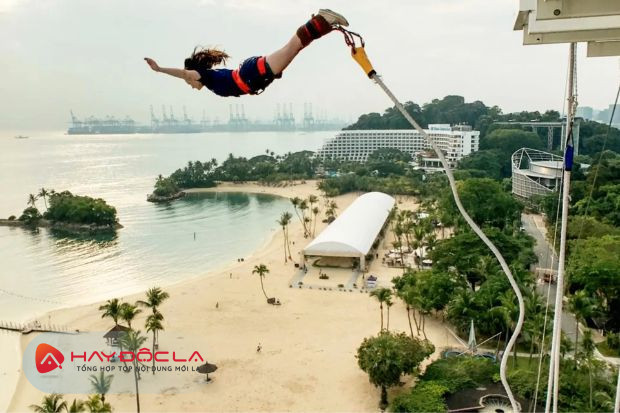 Skypark Sentosa - các điểm du lịch Singapore