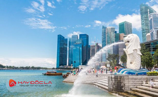 công viên Merlion - các điểm du lịch Singapore