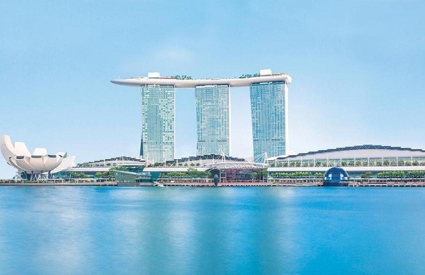 du lịch Singapore - Vịnh Marina Bay Sands