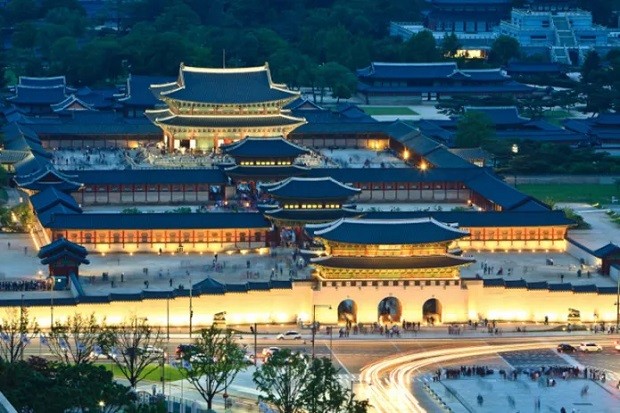 du lịch Hàn Quốc - Cung điện Gyeongbokgung
