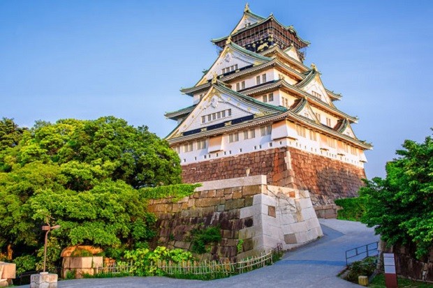 du lịch Nhật Bản - Lâu đài Osaka