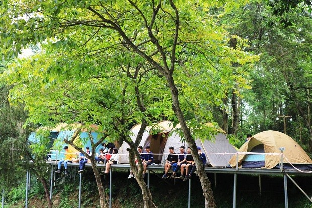 khu du lịch sinh thái Đồng Mô - Sơn Tinh Camp