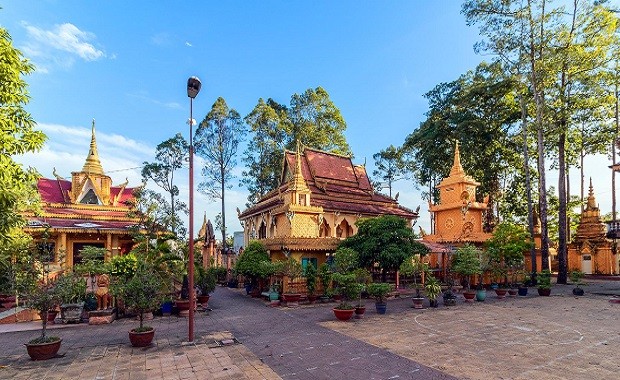 Viếng thăm 4 ngôi chùa Khmer ở Cần Thơ cực đẹp