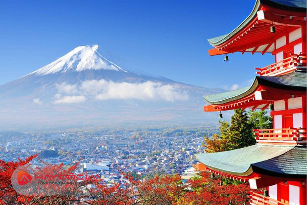 Núi Phú Sĩ là địa điểm du lịch Nhật Bản