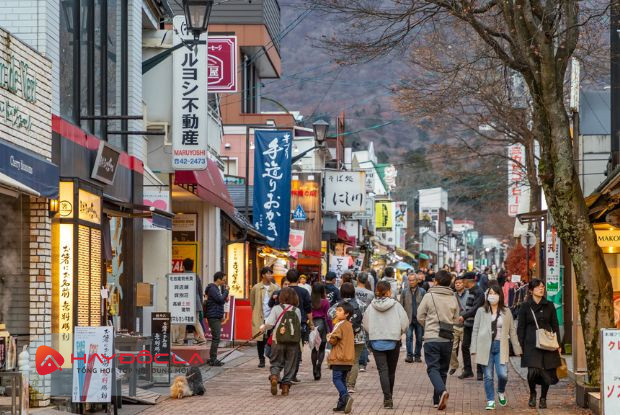 Thị trấn Karuizawa là địa điểm du lịch Nhật Bản