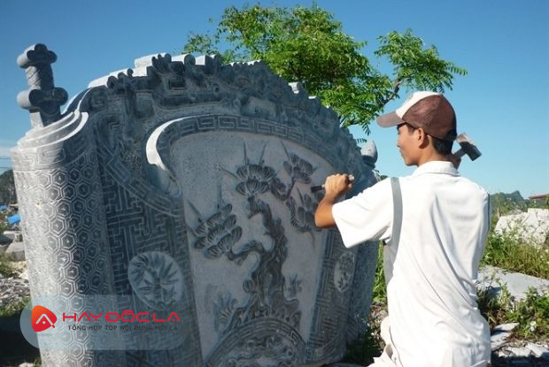 Làng nghề chạm khắc đá địa điểm du lịch Ninh Bình