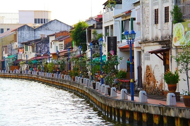 du lịch Singapore Malaysia Indonesia - Phố cổ Malacca