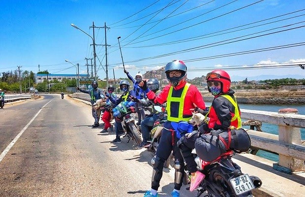 kinh nghiệm du lịch Đồng Tháp - Di chuyển bằng xe máy
