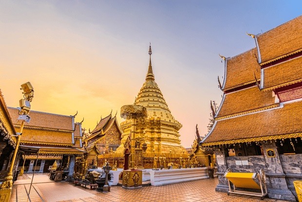 tour đi Thái Lan - Đền Wat Phra That Doi Suthep