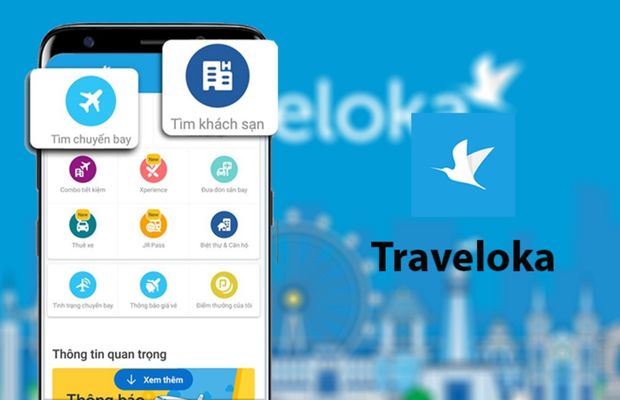 App đặt tour du lịch - Traveloka