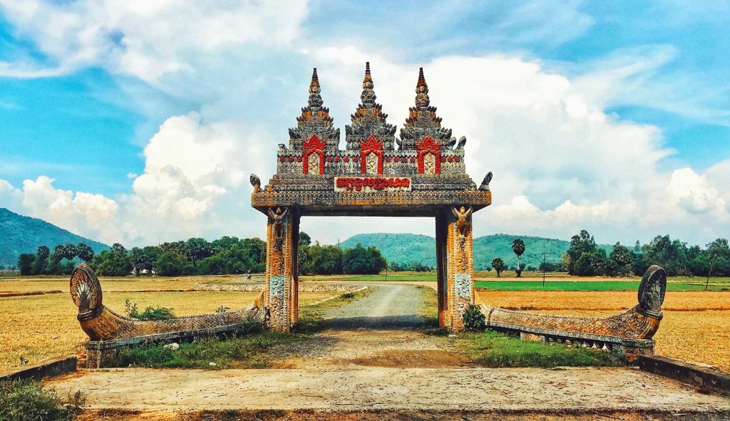 Các khu du lịch ở An Giang - Cổng trời Khmer Koh Kas