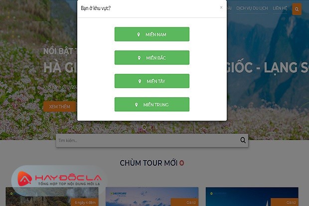 Các trang web đặt tour du lịch uy tín - SAIGONTOURIST.NET