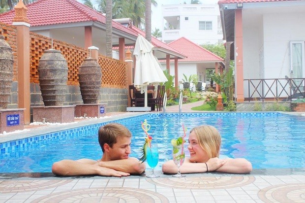khách sạn 3 sao Mũi Né - Lotus Garden Resort