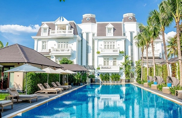 khách sạn quận 2 có hồ bơi - Villa Song Saigon