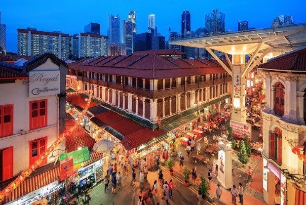 Tour du lịch Singapore Tết 2023 - Chinatown rực rỡ