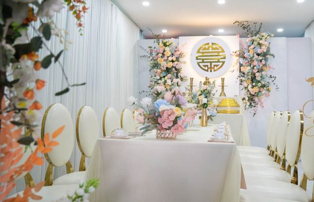 Dịch vụ trang trí nhà ngày cưới giá rẻ TPHCM - Yame Wedding