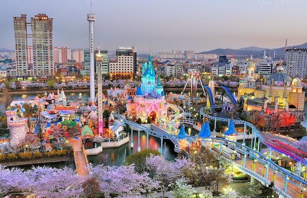 du lịch hàn quốc năm 2023 - Lotte World