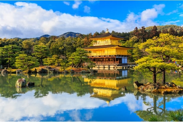 Tour Nhật - Đền Kinkaku-ji ở Kyoto
