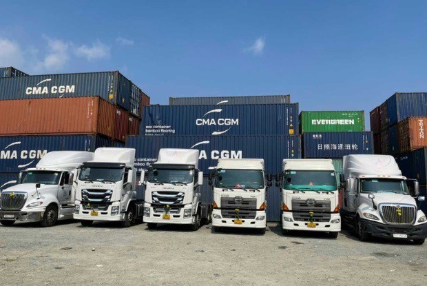 Dịch vụ vận tải container - Biển xanh