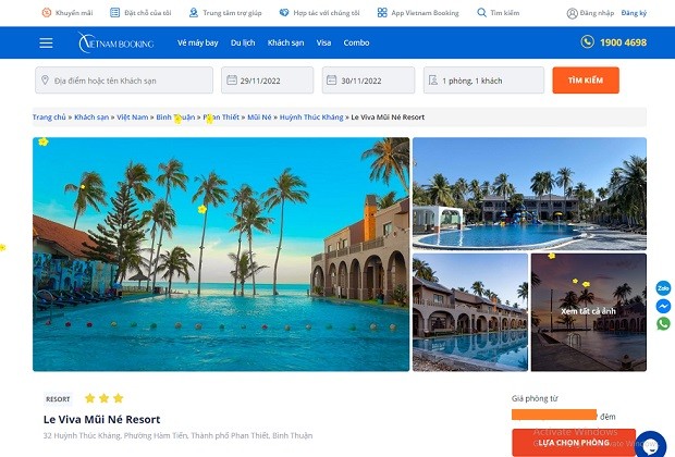 Le Viva Mũi Né Resort - Vietnam Booking