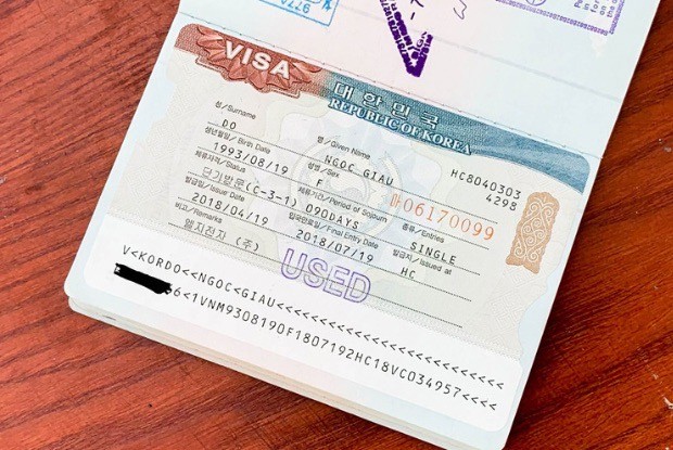 Dịch vụ visa công tác Hàn Quốc TPHCM - Thị thực