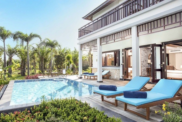 Duyen Ha Resort Cam Ranh - villa sân vườn có hồ bơi riêng
