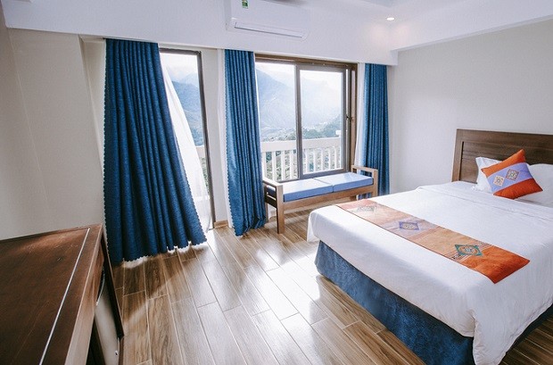 khách sạn Charm Sapa - Panorama view Twin Room