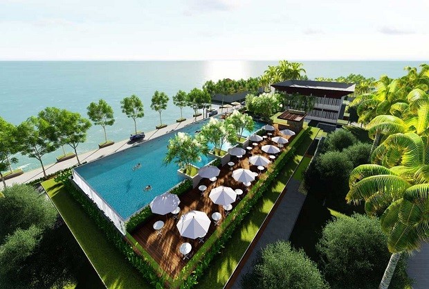 khách sạn view biển đẹp ở Quảng Ngãi - Cocoland River Beach Resort & Spa
