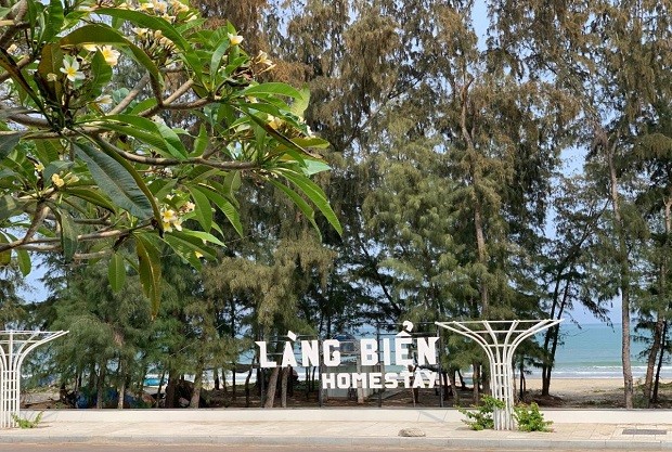 khách sạn view biển đẹp ở Quảng Ngãi - Làng biển Homestay