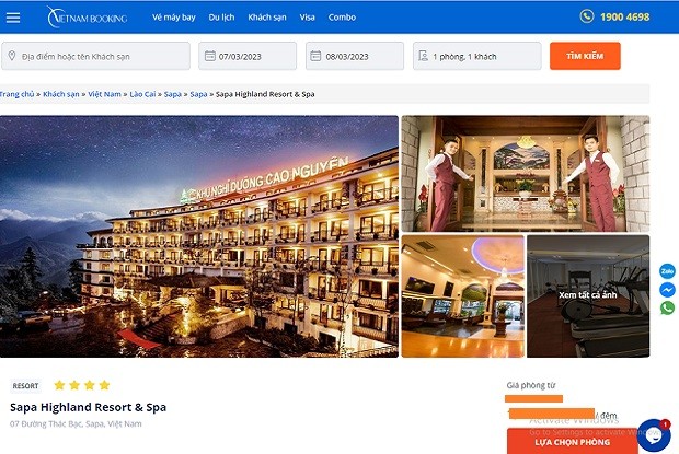 Sapa Highland Resort & Spa - Vietnam Booking