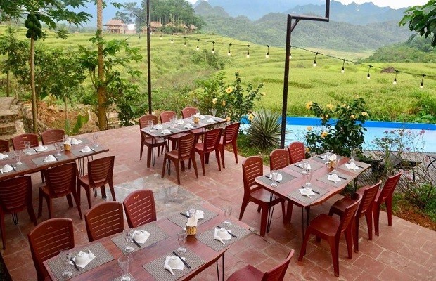 The Valley Homestay Pù Luông - Nhà hàng