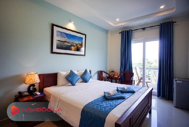 Phòng ngủ khách sạn Brenta Phú Quốc