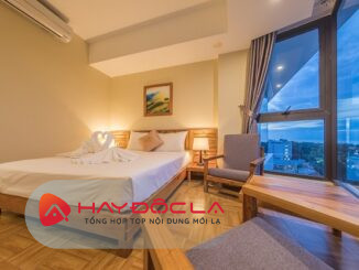 khách sạn trung tâm Phú Quốc - Phòng nghỉ với nội thất hiện đại cùng view đẹp tại Golden Daisy Hotel Phú Quốc