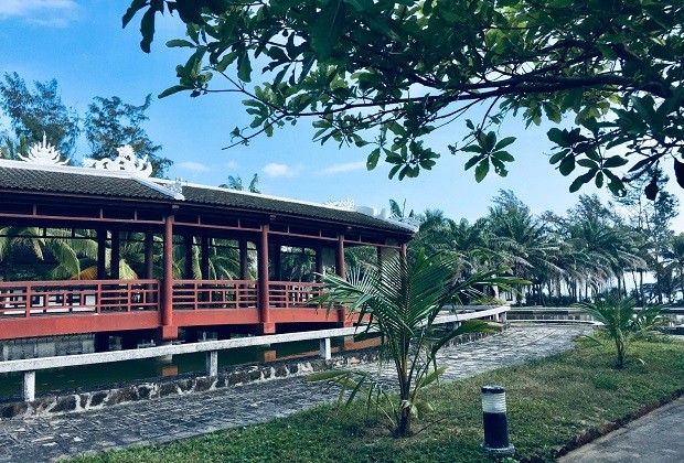 Resort Langco Beach Huế - không gian vườn
