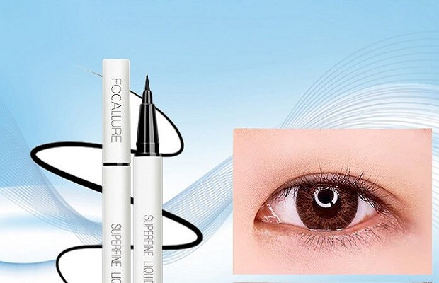 vẽ mắt bằng bút chì - Focallure Superfine Liquid Eyeliner