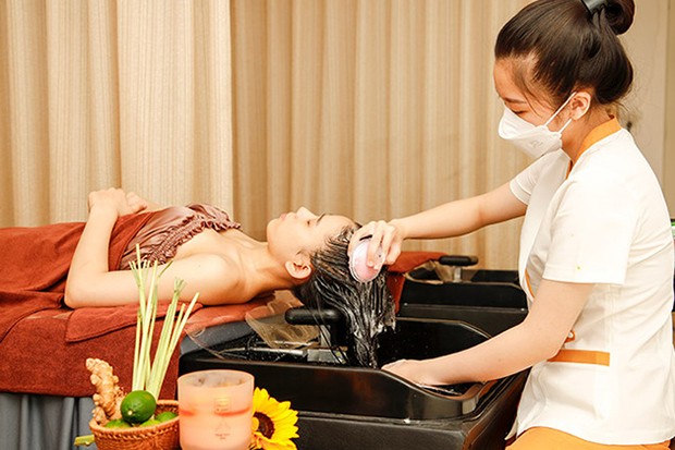 massage đầu tại Minh Anh