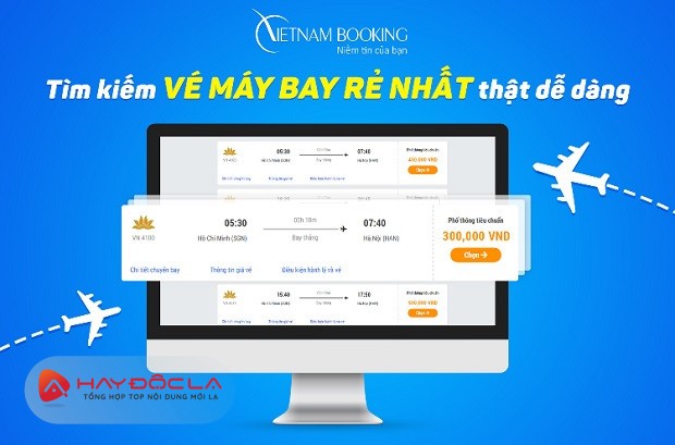 Vietnam Booking - booking vé máy bay giá rẻ nhất