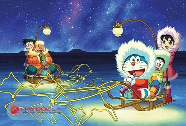 phim Doraemon Movie hấp dẫn - Nobita và chuyến thám hiểm Nam Cực