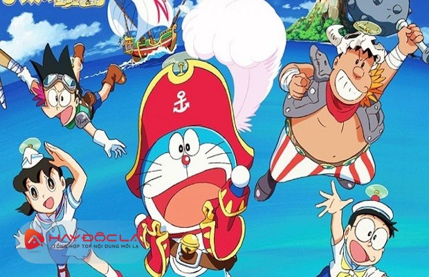 phim Doraemon Movie hay nhất - Nobita và đảo giấu vàng