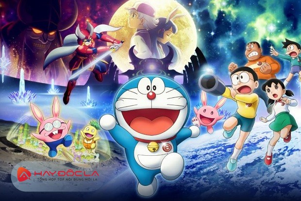 phim Doraemon Movie hay nhất - Nobita và mặt trăng phiêu lưu ký