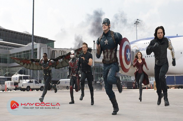 Siêu phẩm Captain America: Civil War của vũ trụ marvel