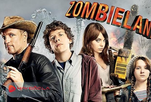 phim kinh dị mỹ zombie - Zombieland 
