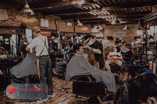 barber shop cắt tóc nam đẹp nhất quận Bình Thạnh - 4RAU