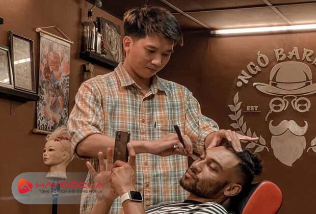 barber shop cắt tóc nam đẹp nhất quận gò vấp - ngố barbershop