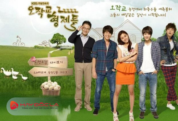 bộ phim truyền hình Hàn Quốc về gia đình hay nhất - Ojakgyo Brother