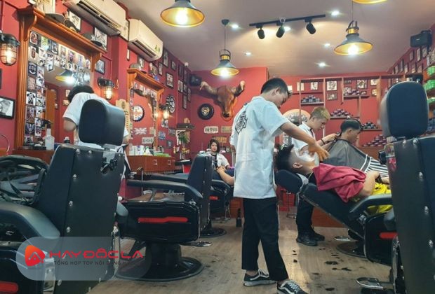 Barber shop cắt tóc nam đẹp nhất Vinh Nghệ An - Sơn Barber