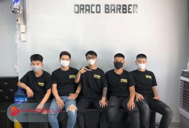 chỗ cắt tóc nam đẹp ở Vinh Nghệ An - Draco Barber Shop