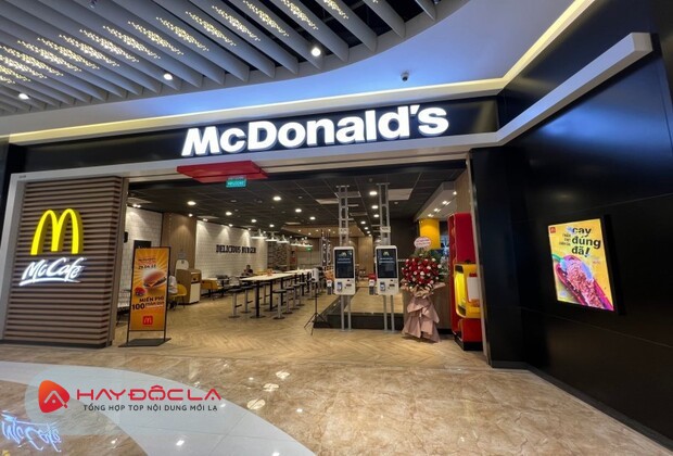 chuỗi nhà hàng đồ ăn nhanh - McDonald's